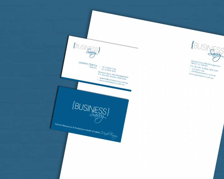 Business Savvy Letterhead