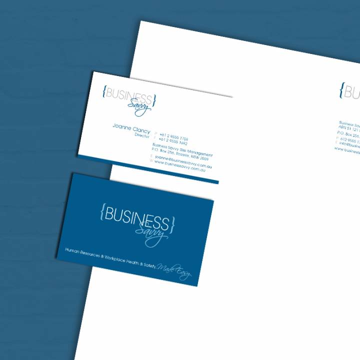 Business Savvy Letterhead