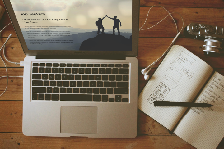 Laptop and Book