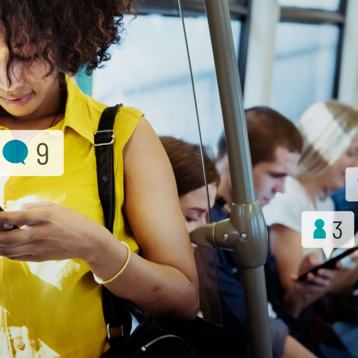 People Using Mobile