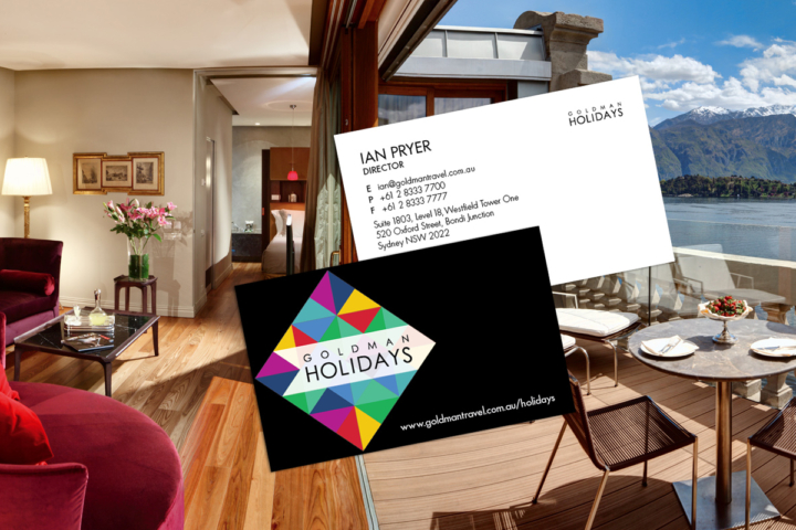 Goldman Holidays Business Card