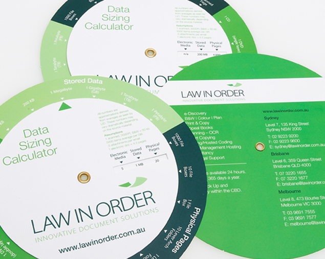 Law In Order Graphic Design
