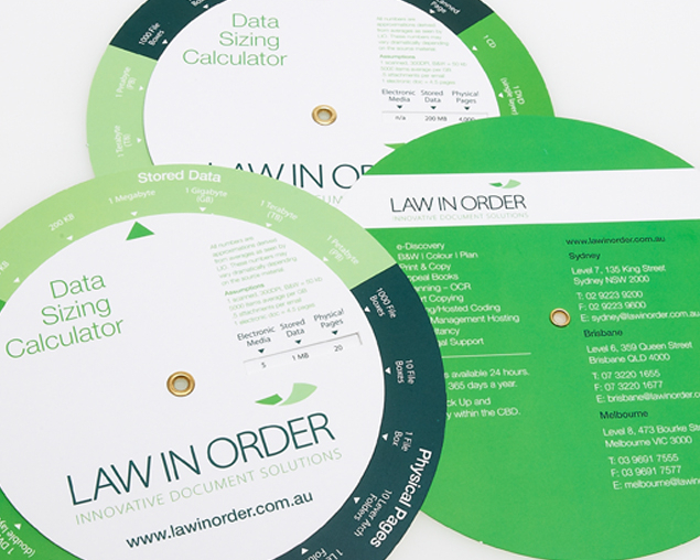 Law In Order Graphic Design